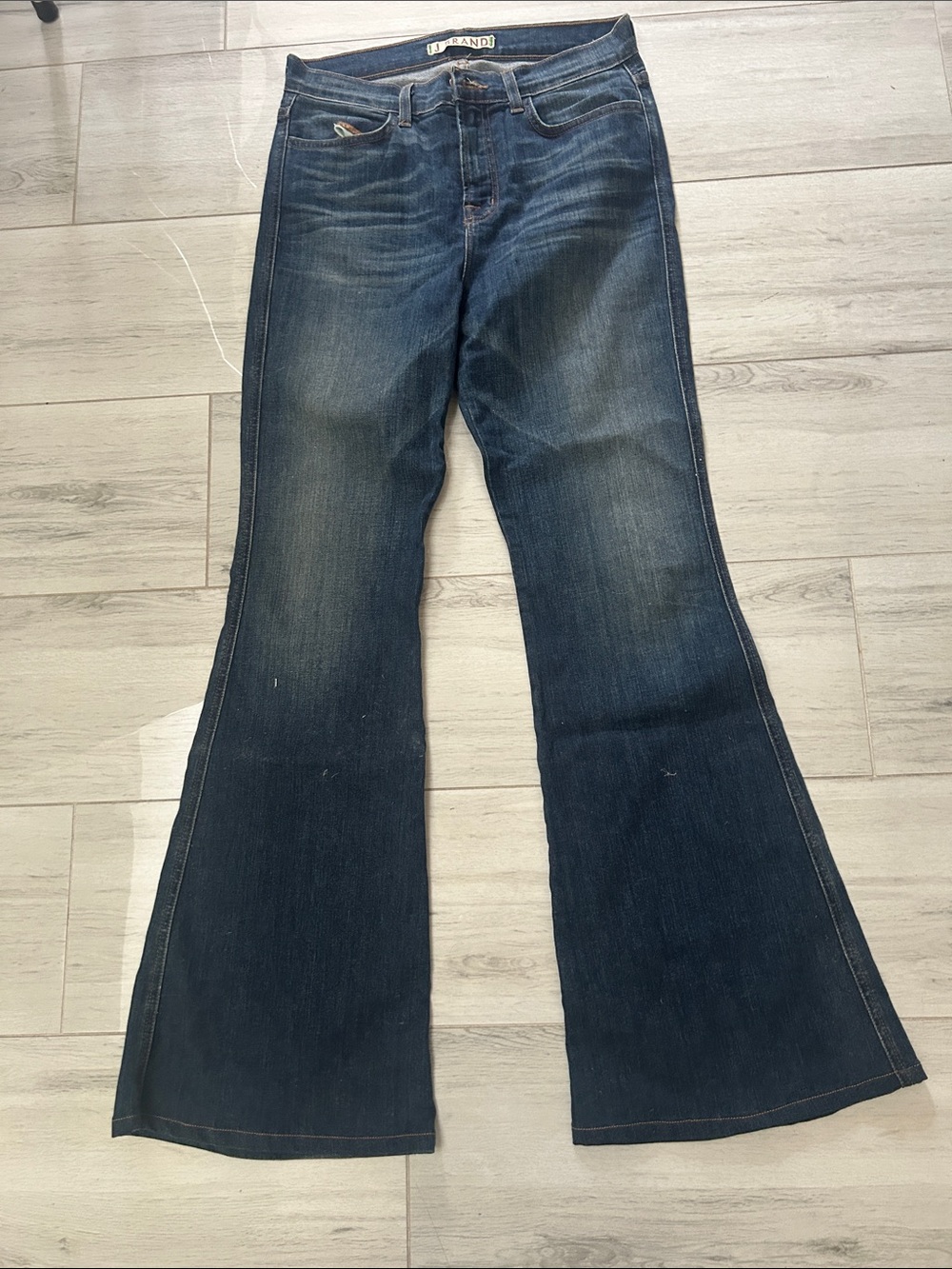 J Brand love story Blue Flare Jeans lotus 28